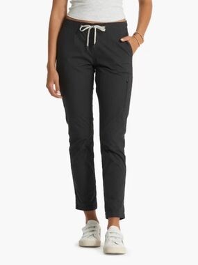 Vuori Ripstop Climber Pant Women XL or L Dark Grey Drawstring Lightweight VW401